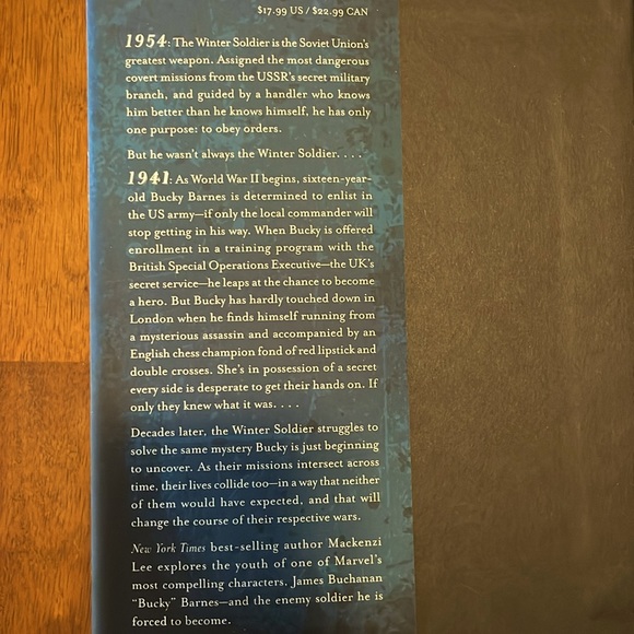 The Winter Soldier: Cold Front hardcover - Picture 3 of 3